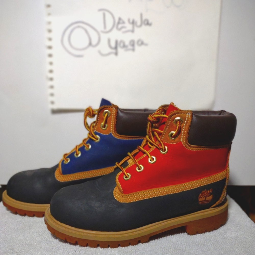 COPY - *custom KIDS Timberland boots*